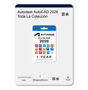 Autodesk Apps "Toda La Colección" 2026 (1 Equipo - 1 Año)